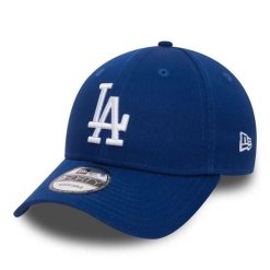 Czapka baseballowa Dodgers. Białe czapki męskie New Era, bez wzorów, casualowe. Za 227.50 zł.
