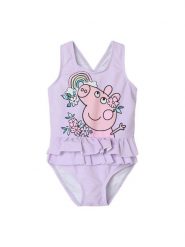 NAME IT Strój kąpielowy PEPPA 13239634 Fioletowy. Fioletowe stroje kąpielowe dziewczęce Name it, bez wzorów, z syntetyku. Za 79.99 zł.