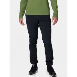 Spodnie turystyczne męskie Columbia Triple Canyon II. Czarne spodnie materiałowe męskie Columbia, bez wzorów, sportowe. W wyprzedaży za 330.65 zł.