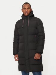Hechter Paris Płaszcz zimowy 45018 142213 Czarny Regular Fit. Czarne kurtki męskie Hechter Paris, na zimę, m, bez wzorów, z syntetyku. Za 1,399.00 zł.
