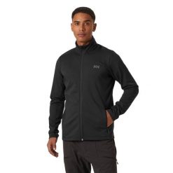 Bluza Helly Hansen Versalite Fleece. Czarne bluzy z kapturem męskie Helly Hansen, l, z elastanu. Za 389.00 zł.
