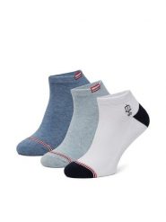 Hunter Skarpety długie AS_HUNTER_01S_SS25 (3-PACK) Niebieski. Niebieskie skarpetki damskie Hunter, bez wzorów, z bawełny. Za 39.99 zł.