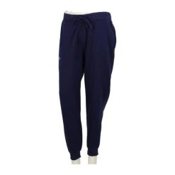 Second life - Spodnie dresowe męskie UA Rival Fleece Joggers - Jak nowy. Niebieskie spodnie sportowe męskie Under Armour, z dresówki. Za 122.16 zł.