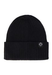 Zimowa czapka H-BENNY. Czarne czapki męskie Volcano, na zimę, bez wzorów, z dzianiny, klasyczne. Za 59.99 zł.