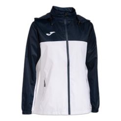 Kurtka przeciwdeszczowa z kapturem dla kobiet Joma Montreal. Białe kurtki przeciwdeszczowe damskie Joma, m, z kapturem. Za 139.99 zł.