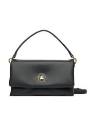Tommy Hilfiger Torebka Th Modern Conv Crossover AW0AW17465 Czarny. Czarne torebki klasyczne damskie Tommy Hilfiger, bez wzorów, ze skóry, bez dodatków. Za 489.99 zł.