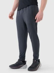 4F Spodnie dresowe w kolorze antracytowym rozmiar: L. Czarne spodnie dresowe męskie 4f, bez wzorów, z dresówki. Za 79.99 zł.