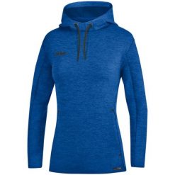 Damska bluza z kapturem Jako Premium Basics. Szare bluzy sportowe damskie Jako, s, bez wzorów, z dresówki, bez ramiączek, z kapturem. Za 240.30 zł.