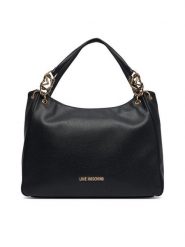LOVE MOSCHINO Torebka JC4014PP1PLB0000 Czarny. Czarne torebki klasyczne damskie Love Moschino, bez wzorów, ze skóry, bez dodatków. Za 1,009.00 zł.