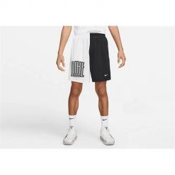 Spodenki treningowe męskie Nike Dri-fit Starting. Białe szorty męskie Nike, z materiału, bez kołnierzyka. Za 248.00 zł.