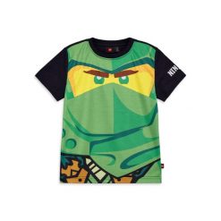 LEGO NINJAGO koszulka dziecięca Tano 311 z organicznej bawełny, czarna. Czarne koszulki dziewczęce LEGO, s, bez wzorów, z bawełny, bez ramiączek. Za 59.99 zł.