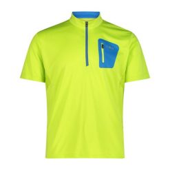 Koszulka męska turystyczna CMP 3C89757T. Zielone t-shirty sportowe męskie CMP, m, bez ramiączek, rowerowe. Za 99.99 zł.