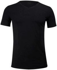 T-shirt męski Fila V-neck Fit czarny 2XL. Czarne t-shirty męskie 661, l, bez wzorów, z bawełny, bez kołnierzyka. Za 123.99 zł.
