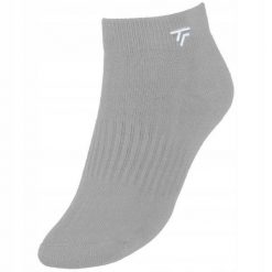 Skarpety tenisowe dla dorosłych 3pak Tecnifibre Low Cut Socks 3P. Szare skarpetki męskie TECNIFIBRE, bez wzorów. Za 89.00 zł.