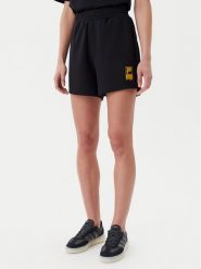 Fila Szorty sportowe Lisakovsk FAW1047 Czarny Loose Fit. Czarne spodenki sportowe damskie Fila, s, z wiskozy. Za 109.99 zł.