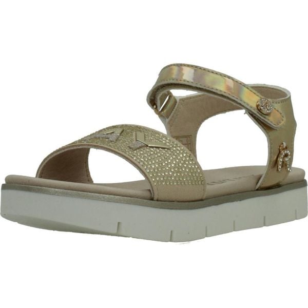 Sandały REPLAY JT240016S Złoty. Żółte obuwie trekkingowe damskie Replay. Za 216.99 zł.