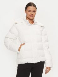 EA7 Emporio Armani Kurtka zimowa 6DTB12 TNGGZ 1100 Biały Regular Fit. Białe kurtki damskie EA7 Emporio Armani, na zimę, l, bez wzorów, z syntetyku, bez kaptura. Za 889.99 zł.