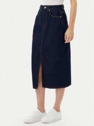 Pepe Jeans Spódnica jeansowa PL901186 Niebieski Regular Fit. Niebieskie spódniczki damskie Pepe Jeans, xs, bez wzorów, z bawełny. Za 219.99 zł.