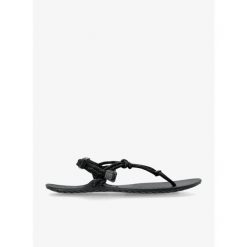 Sandały turystyczne damskie Xero Shoes Genesis. Czarne obuwie trekkingowe damskie XERO SHOES, bez wzorów, bez obcasa. Za 179.99 zł.