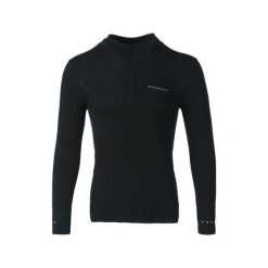Koszulka termoaktywna z długim rękawem 1/4 zip Endurance Jaro. Czarne bielizna termoaktywna męska Endurance, m, bez wzorów, z materiału. Za 169.50 zł.