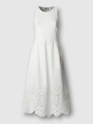 Pepe Jeans Sukienka "Naomi" w kolorze białym rozmiar: M. Białe sukienki damskie Pepe Jeans, m, bez wzorów, z bawełny, bez kołnierzyka, bez ramiączek, maxi. Za 217.99 zł.