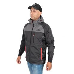 Kurtka wodoodporna Fox Rage Sherpa. Brązowe kurtki damskie Fox Rage, m, bez wzorów, z materiału, bez kaptura. Za 573.50 zł.