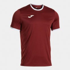 Koszulka do biegania męska Joma 104494672. Czerwone t-shirty sportowe męskie Joma, l, z materiału, bez ramiączek, do biegania. Za 139.99 zł.