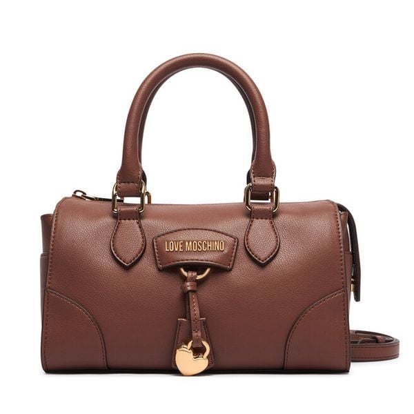 Torebka LOVE MOSCHINO. Brązowe torebki klasyczne damskie Love Moschino, bez wzorów, bez dodatków. Za 1,029.00 zł.