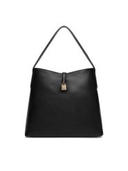 KARL LAGERFELD Torebka B1W30096 Czarny. Czarne torebki klasyczne damskie Karl Lagerfeld, bez wzorów, ze skóry, bez dodatków. Za 1,299.00 zł.