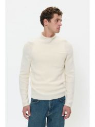 Matinique Sweter w kolorze kremowym rozmiar: M. Brązowe swetry męskie Matinique, m, bez wzorów, bez kołnierzyka. Za 260.99 zł.