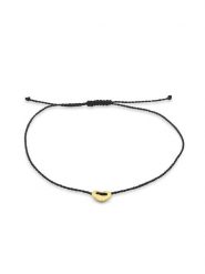 OR Carats Bransoletka z elementem ozdobnym rozmiar: onesize. Czarne bransoletki damskie OR Carats, złote. Za 217.99 zł.