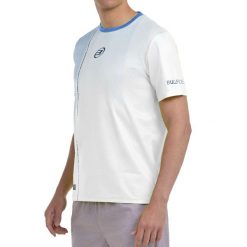 Bullpadel Baten T-shirt. Białe t-shirty damskie bullpadel, xl, bez wzorów, z meshu, bez kołnierzyka. Za 175.75 zł.