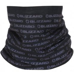 Bandana chusta komin wielofunkcyjny Blizzard Tube. Czarne szaliki i kominy damskie BLIZZARD, na zimę, bez wzorów. W wyprzedaży za 39.90 zł.