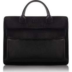 Aktówka damska czarna PAOLO PERUZZI N05-BL. Czarne aktówki damskie Paolo Peruzzi, z materiału. Za 449.99 zł.
