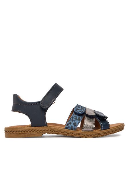 Primigi Sandały 1387055 M Granatowy. Niebieskie sandały dziewczęce Primigi, ze skóry, bez zapięcia. Za 209.99 zł.