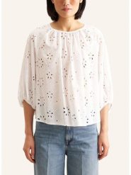 Seidensticker Bluzka w kolorze białym rozmiar: 44. Białe bluzki damskie Seidensticker, bez wzorów, bez kołnierzyka, bez ramiączek. Za 201.08 zł.