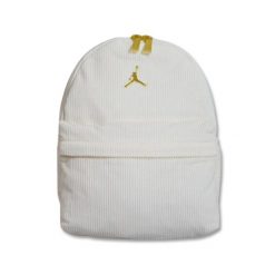 Plecak Nike sportowy Air Jordan Corduroy Mini Backpack - 2A0860-782. Białe plecaki damskie Nike, bez wzorów. Za 249.00 zł.