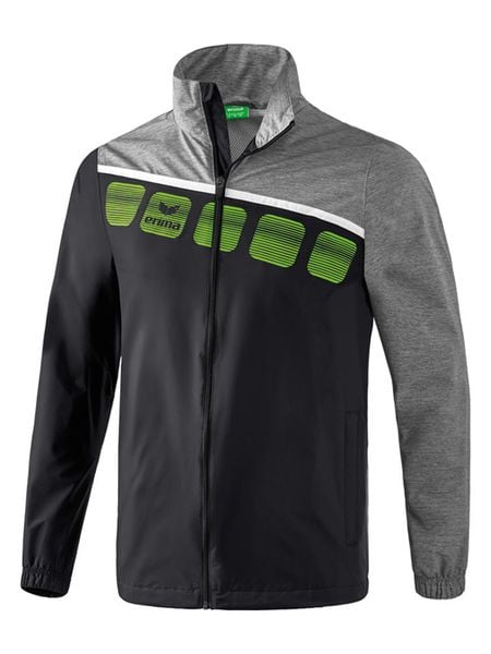 Erima Kurtka funkcyjna w kolorze szaro-czarnym rozmiar: 128. Czarne kurtki outdoor męskie Erima, bez wzorów, bez kaptura. Za 56.39 zł.