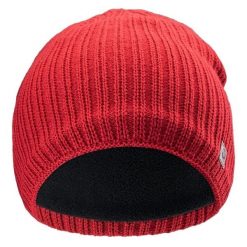 Zimowa Czapka Unisex Dla Dorosłych Skien. Brązowe czapki męskie Hi-tec, na zimę, bez wzorów, sportowe. Za 53.99 zł.