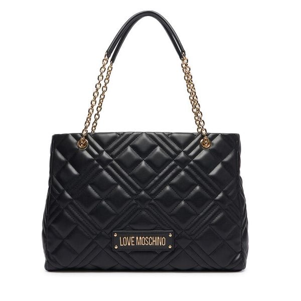 Torebka LOVE MOSCHINO. Czarne torebki klasyczne damskie Love Moschino, bez wzorów, bez dodatków. Za 866.99 zł.
