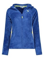 Canadian Peak Kurtka polarowa "Upaloodeak" w kolorze niebieskim rozmiar: L. Niebieskie kurtki damskie Canadian Peak, l, bez wzorów, z materiału, bez kaptura. Za 127.35 zł.