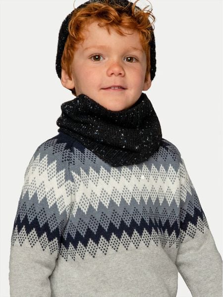 Mayoral Sweter 4340 Szary Regular Fit. Szare swetry chłopięce Mayoral, bez wzorów, z bawełny, bez kołnierzyka. Za 79.99 zł.