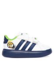 Adidas Sneakersy Adidas Pixar Toy Story Grand Court 3.0 Bubble Shoes Infants KI9179 Biały. Białe trampki i tenisówki chłopięce Adidas, bez wzorów, ze skóry, bez zapięcia. Za 169.99 zł.