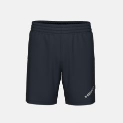 PRO Męskie Szorty Tenisowe. Niebieskie szorty męskie HEAD, bez wzorów, z tkaniny, sportowe. Za 280.00 zł.