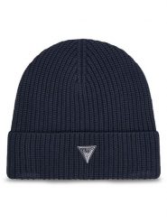 Guess Czapka M5YZ03 Z3FB1 Granatowy. Niebieskie czapki męskie Guess, z aplikacjami, z bawełny. Za 179.99 zł.