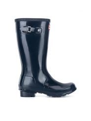 Hunter Kalosze JFT6000RGL-NVY Granatowy. Niebieskie kalosze dziewczęce Hunter. Za 299.99 zł.