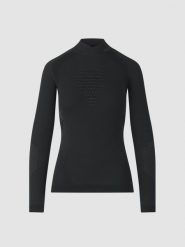 Koszulka termoaktywna damska Lady Fusyon Uw Shirt Lg Sl Turtleneck. Czarne bielizna termoaktywna damska UYN, xs, bez wzorów, z materiału. Za 439.50 zł.