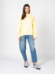 Bluza trekking damska Bakum. Żółte bluzy z kapturem damskie Fila, xs, z bawełny. Za 303.00 zł.