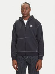 Adidas Bluza Essentials Trefoil JW0969 Czarny Regular Fit. Czarne bluzy bez kaptura męskie Adidas, m, z bawełny. Za 219.99 zł.