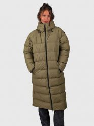 Brunotti Płaszcz zimowy "Bigsur" w kolorze khaki rozmiar: M. Brązowe płaszcze damskie BRUNOTTI, na zimę, m, bez wzorów, z puchu. Za 300.08 zł.